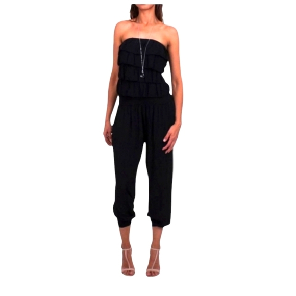 Gigi Moda Dresses & Skirts - GIGI MODA Elba Jumpsuit Like New Black One Size Fits Most
